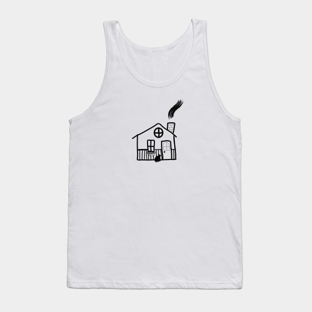 Tiny House Tank Top by Haleys Hand